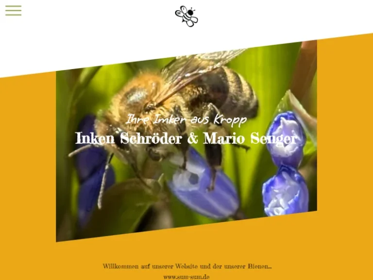 Imkerei sum sum Kropp, I. Schröder / M. Senger - Schleswig-Holstein in Kropp