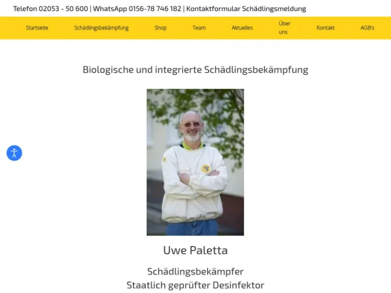 Paletta Uwe Imkerei / Schädlingsbekämpfung - Nordrhein-Westfalen in Velbert