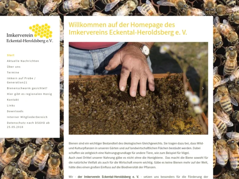 Lehrbienenstand Imkerverein Eckental-Heroldsberg - Bayern in Eckental