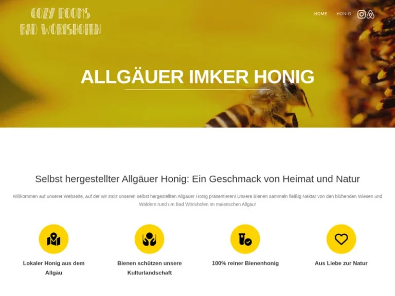 Hobby Imkerei – by.cozy.honey - Bayern in Bad Wörishofen