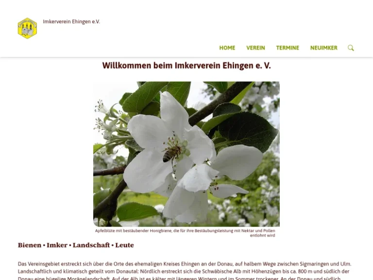 Lehrbienenstand Imkerverein Ehingen (Donau) - Baden-Württemberg in Ehingen (Donau)