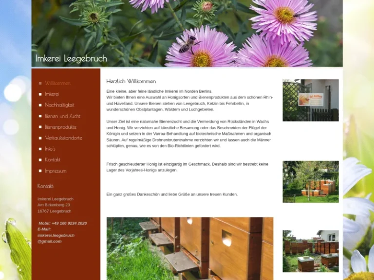 Imkerei-Leegebruch - Brandenburg in Leegebruch