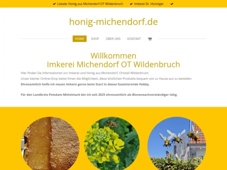 Honig aus Michendorf Wildenbruch - Brandenburg in Michendorf