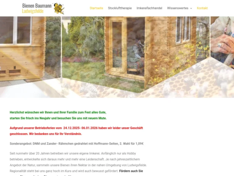 Bienen Baumann Ludwigsfelde Imkerfachhandel - Brandenburg in Ludwigsfelde