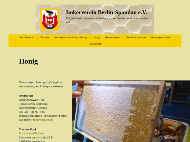 Imkerei Oberländer - Berlin in Berlin