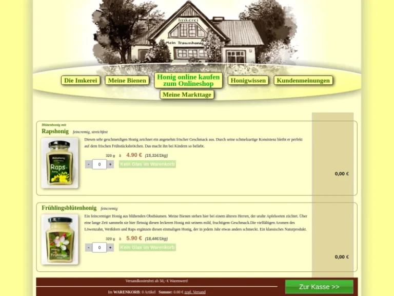 Imkerei MeinTraumhonig - Brandenburg in Kloster Lehnin