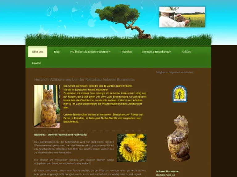 Imkerei Ulrich Burmester - Brandenburg in Beelitz