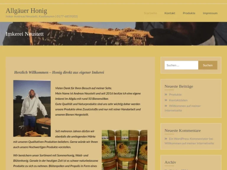 Allgäuer Honig - Bayern in Kaufbeuren