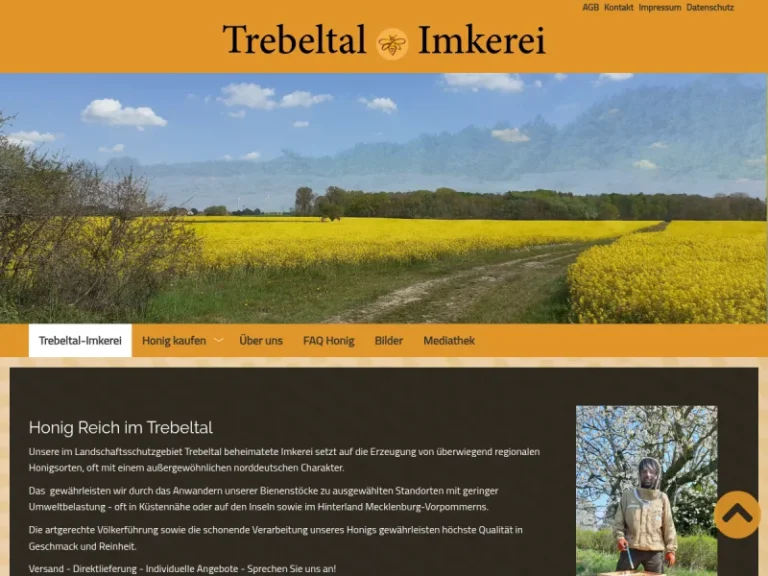 Trebeltal Imkerei - Mecklenburg-Vorpommern in Splietsdorf