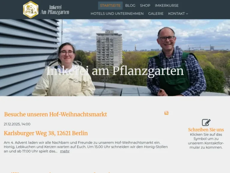 Imkerei am Pflanzgarten - Berlin in Berlin