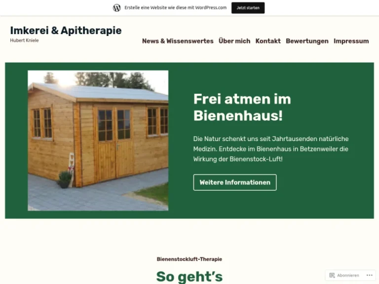 Imkerei & Apitherapie Kniele, Betzenweiler - Baden-Württemberg in Betzenweiler
