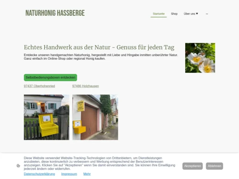Naturhonig Hassberge - Bayern in Haßfurt