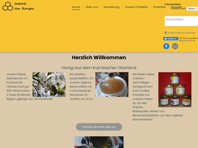 Imkerei Am Rangen - Bayern in Grafengehaig