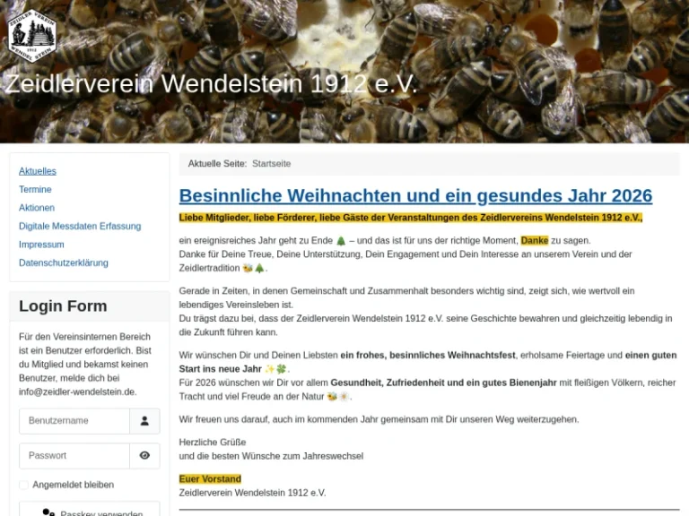 Zeidlerverein Wendelstein 1912 e.V. - Bayern in Wendelstein
