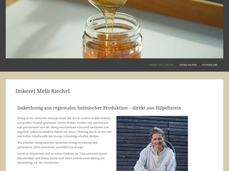 Honig Hilpoltstein Imkerei Melli Riechel - Bayern in Hilpoltstein