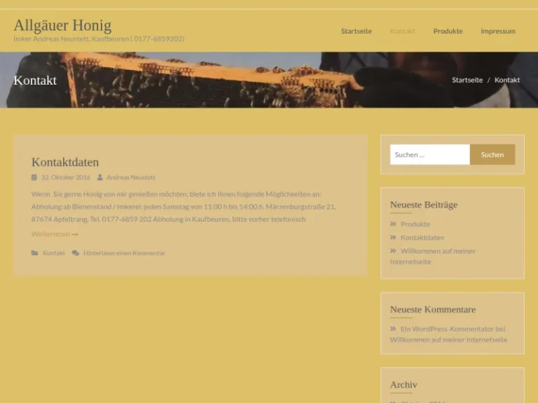 Allgäuer Honig - Bayern in Bad Wörishofen