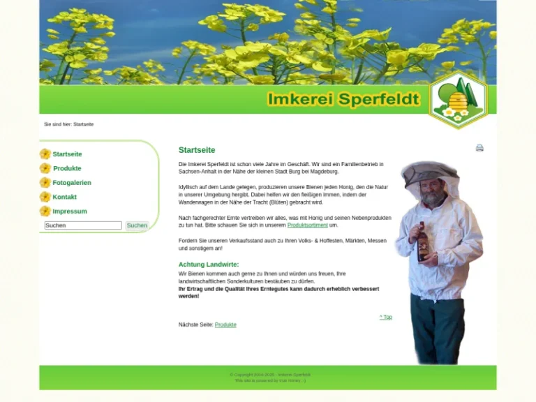 Imkerei Sperfeldt - Sachsen-Anhalt in Burg (bei Magdeburg)