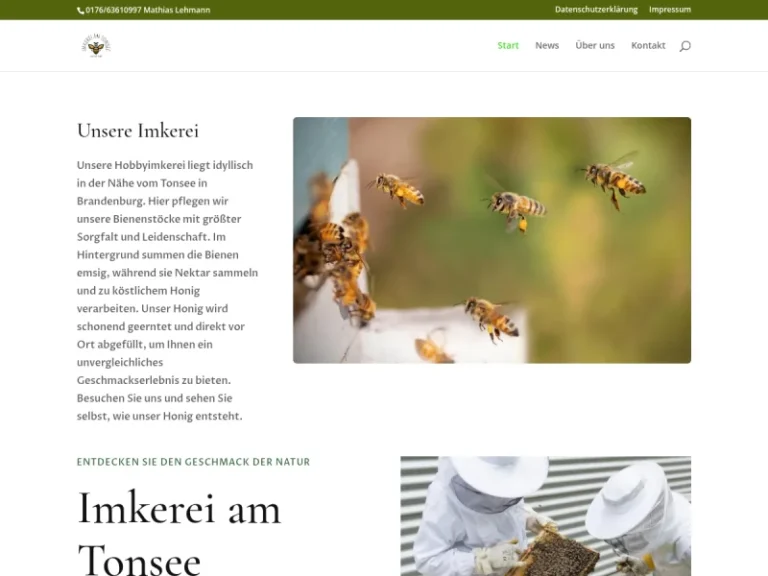 Imkerei am Tonsee - Brandenburg in Groß Köris