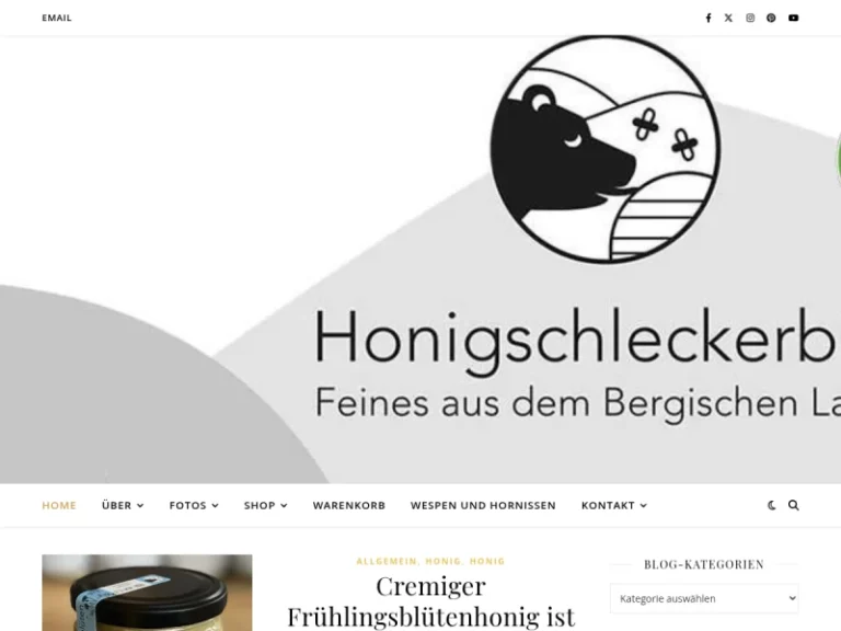 Honigschleckerbär – Imkerei Bergisches Land – Honig, Wabenhonig, Bienenwachs, Propolis, Blütenpollen, Kerzen - Nordrhein-Westfalen in Engelskirchen