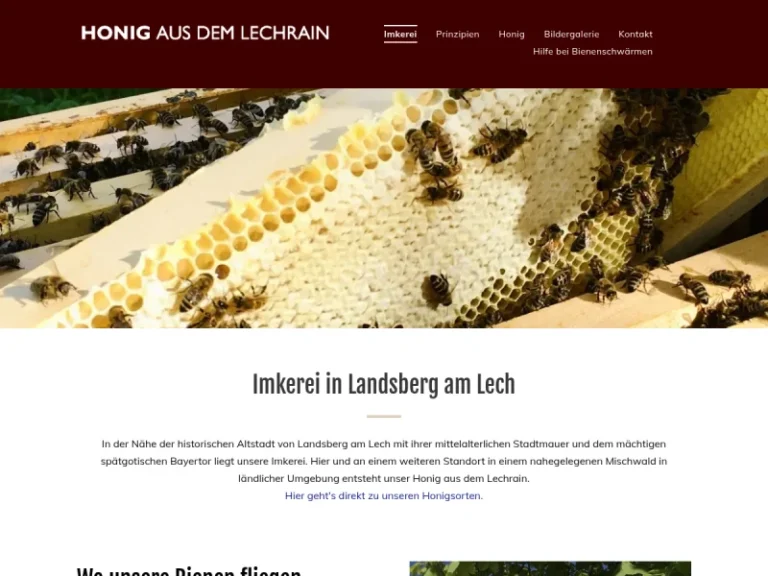 Honig aus dem Lechrain - Bayern in Landsberg am Lech