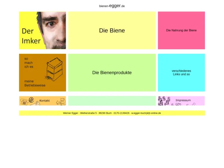 bienen-egger.de - Bayern in Buch