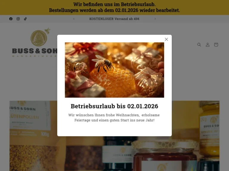 Imkerei Buss & Sohn GmbH - Bayern in Neuburg an der Kammel