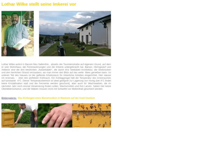 Lothar Wilke - Mecklenburg-Vorpommern in Seebad Bansin