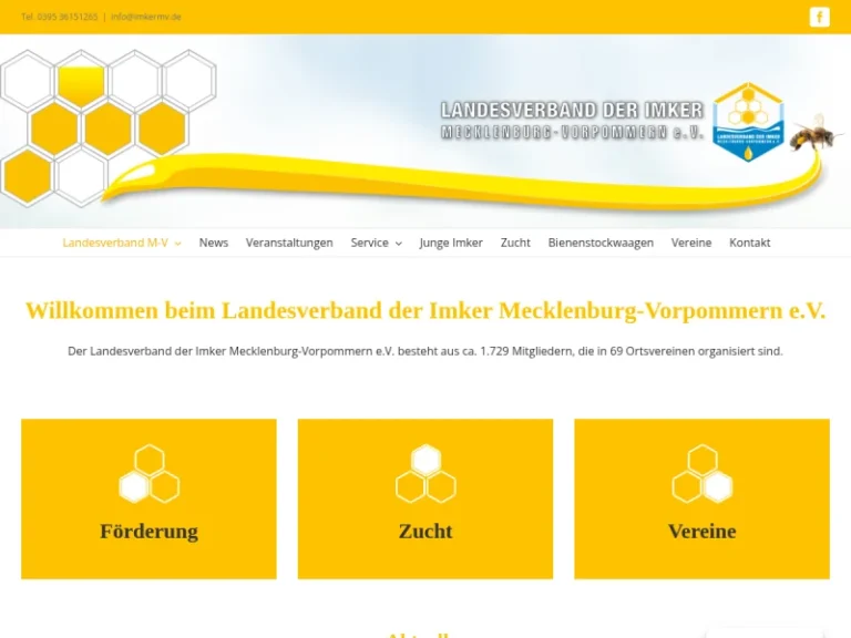Landesverband der Imker M-V e.V. - Mecklenburg-Vorpommern in Neubrandenburg