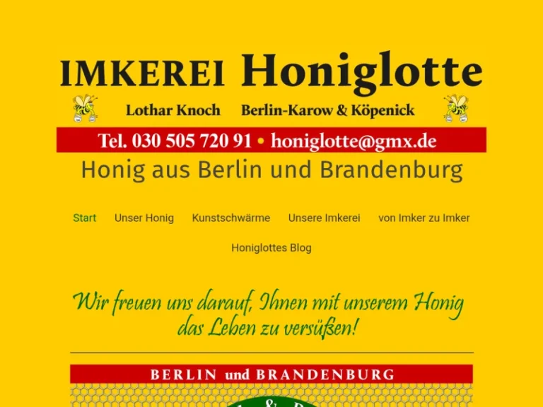Imkerei Honiglotte Lothar Knoch - Berlin in Berlin