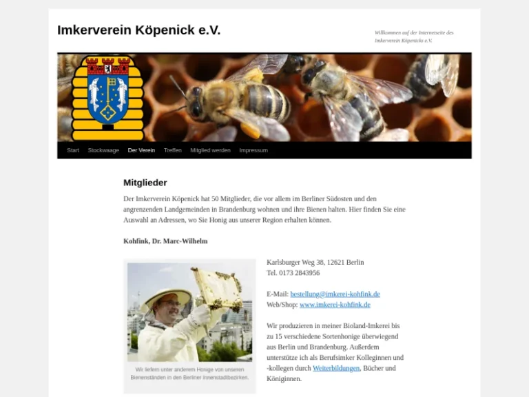 Imkerei Stein - Brandenburg in Schöneiche bei Berlin