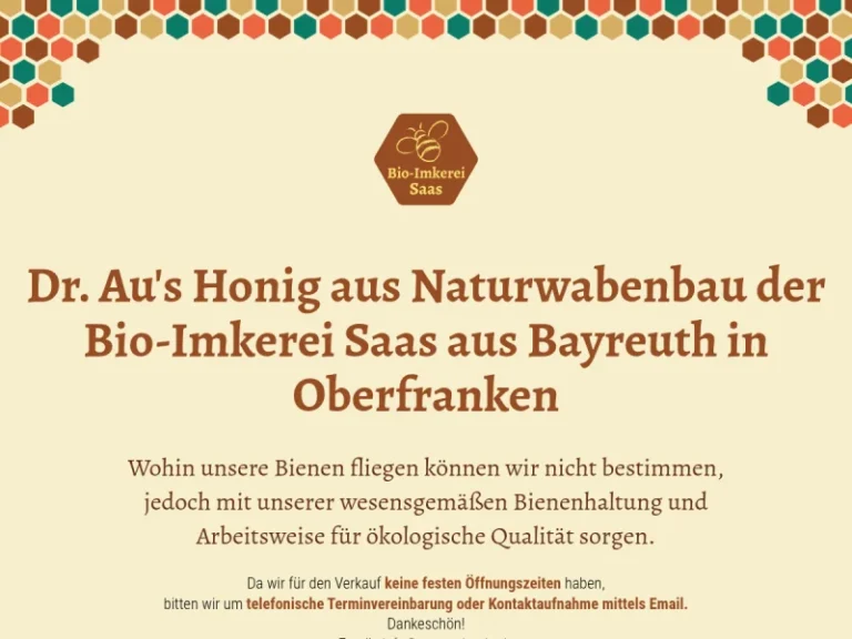 Bio-Imkerei Saas Bioland - Bayern in Bayreuth