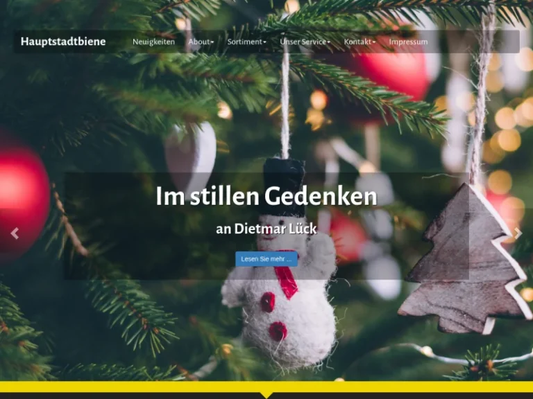 Imker Dietmar Lück - Berlin in Berlin