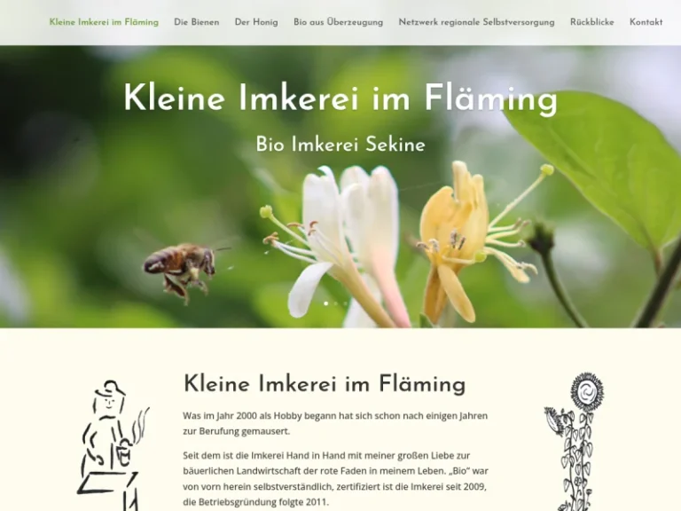 Kleine Imkerei im Fläming - Brandenburg in Bad Belzig