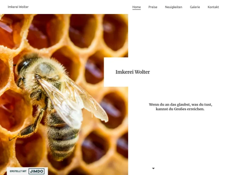 Imkerei Reinhard Wolter - Brandenburg in Beelitz