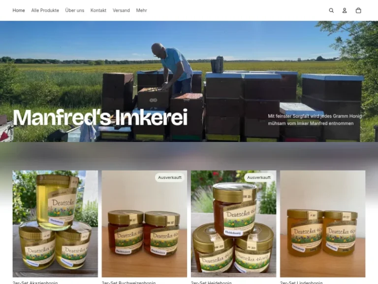 Manfred‘s Imkerei -Honig aus Brandenburg - Brandenburg in Schwielowsee