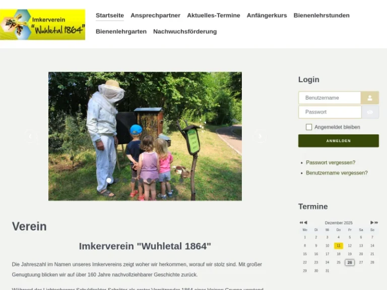 Bienenlehrgarten des Imkervereins „Wuhletal 1864“ - Berlin in Berlin