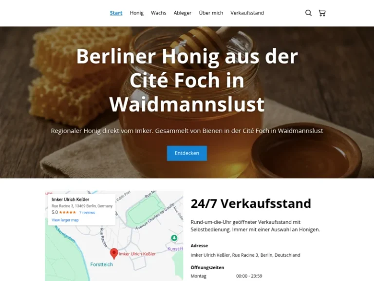 Imker Ulrich Keßler - Berlin in Berlin