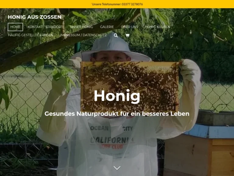 Honig aus Zossen - Brandenburg in Zossen