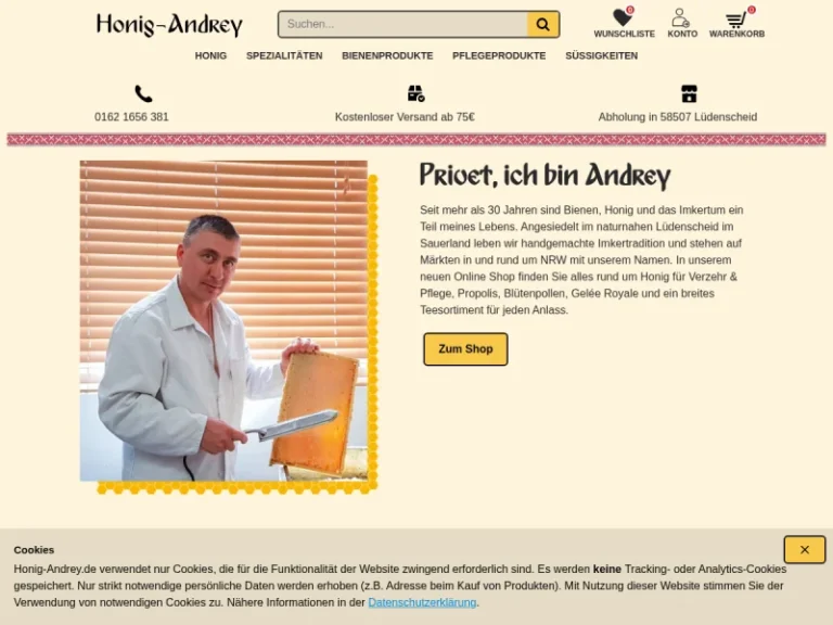 www honig andrey - Nordrhein-Westfalen in Lüdenscheid
