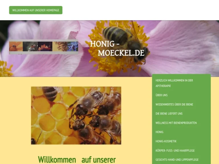 honig-moeckel.de – Apitherapie-Imkerei Möckel - Nordrhein-Westfalen in Herford