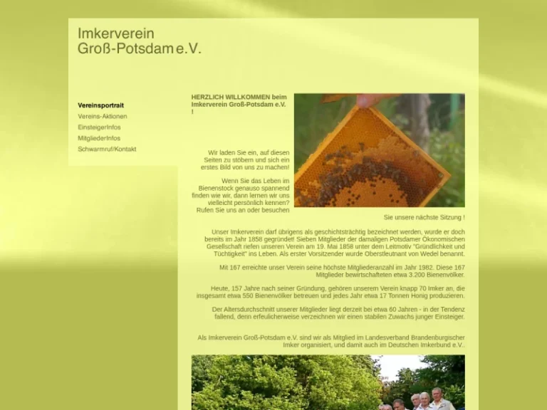 Imkerverein Groß-Potsdam e. V. - Brandenburg in Potsdam