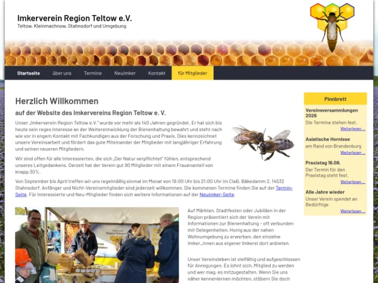 Imkerverein Region Teltow e.V. - Brandenburg in Stahnsdorf
