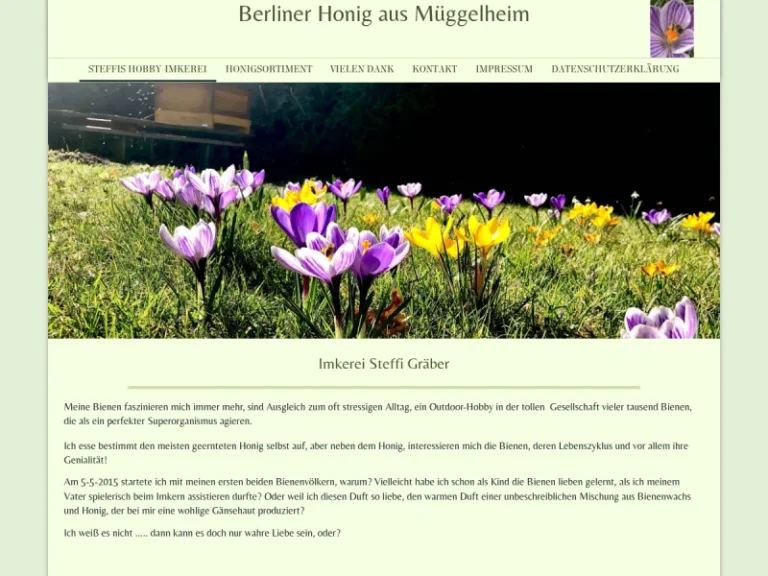 Berliner Honig aus Müggelheim - Berlin in Berlin