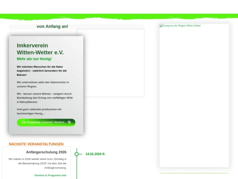 Bienengarten Imkerverein Witten-Wetter e.V. - Nordrhein-Westfalen in Witten