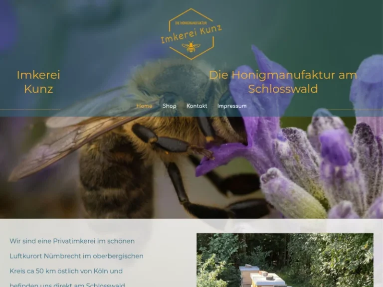 Imkerei Kunz - Nordrhein-Westfalen in Nümbrecht