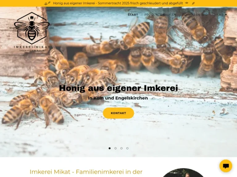 beecologne – Imkerei Mikat - Nordrhein-Westfalen in Engelskirchen