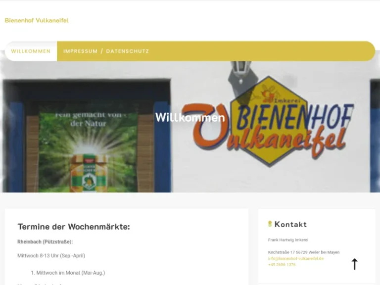 Bienenhof Vulkaneifel - Rheinland-Pfalz in Weiler
