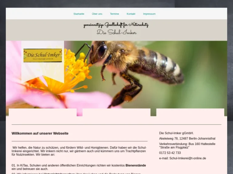 Die Schul-Imker gGmbH - Berlin in Berlin