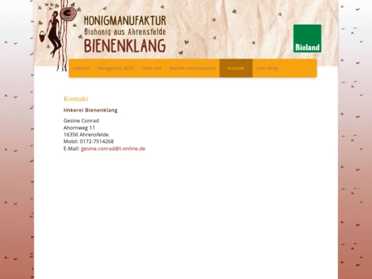 Imkerei Bienenklang - Brandenburg in Ahrensfelde