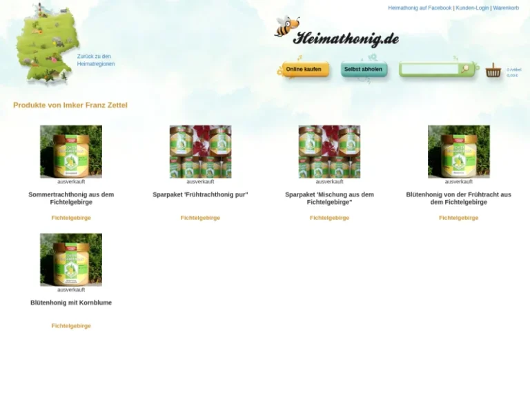 Imker Franz Zettel - Bayern in Wunsiedel